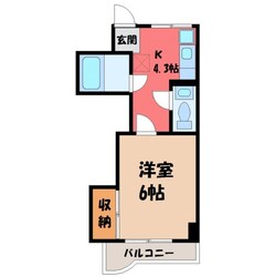 小山ステーションヒルズの物件間取画像